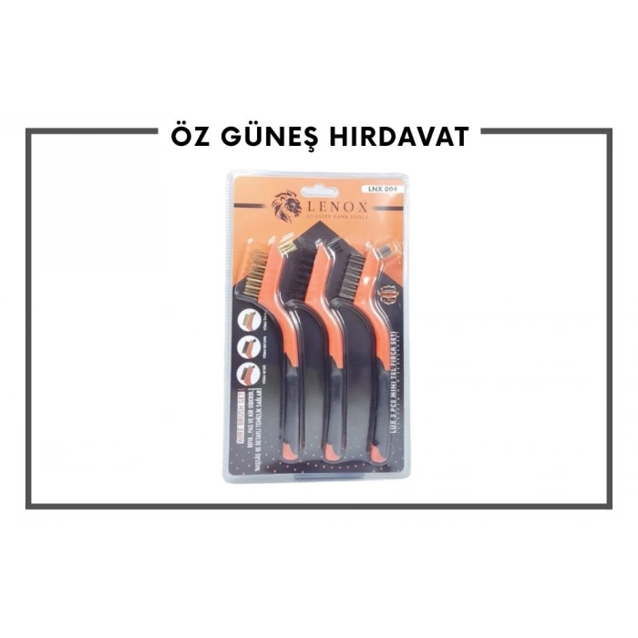 LENOX LÜX 3 PCS MİNİ TEL FIRÇA SET LNX004