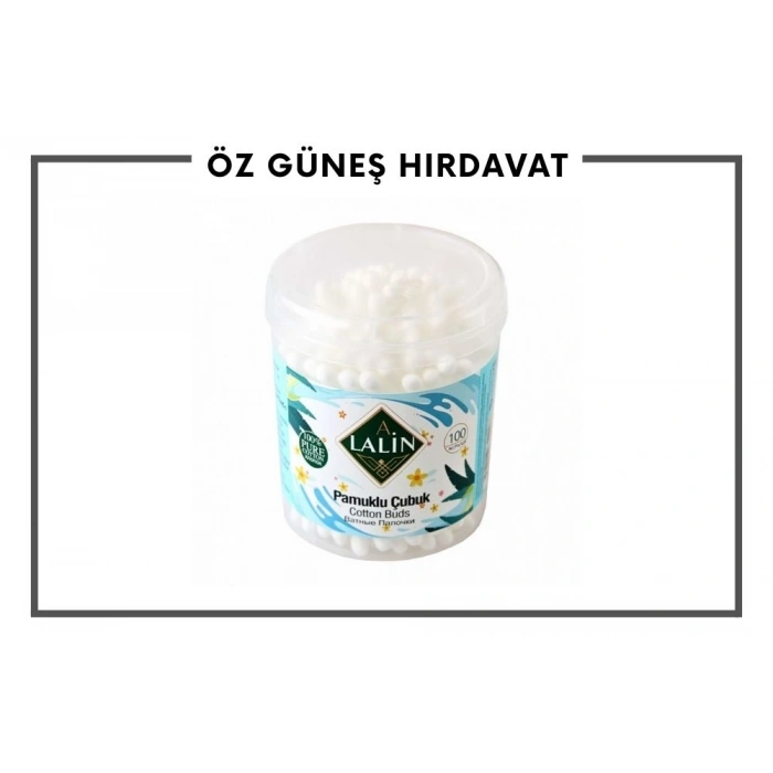 LALİN KULAK PAMUK 100 LÜ YUVARLAK*144