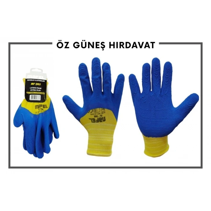 MAFEL ELDİVEN MAVİ PÜTÜRLÜ MF 082*288