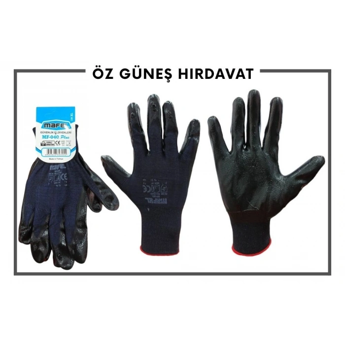 MAFEL ELDİVEN GRİ NİTRİL MF 040 050*288