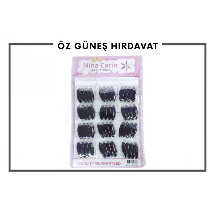 MLS EŞARP İĞNESİ (SİYAH) NO:075*120