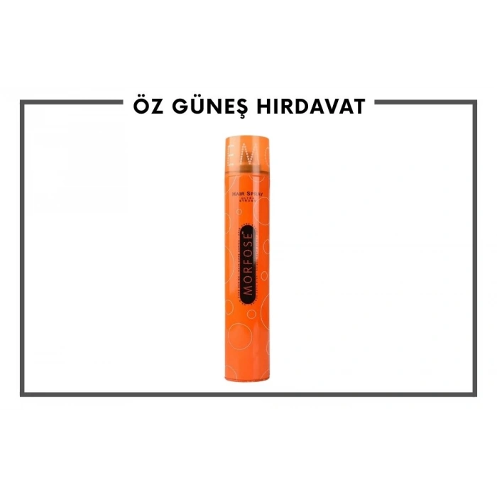 MORFOSE SAÇ SPREYİ 400ML TURUNCU*12
