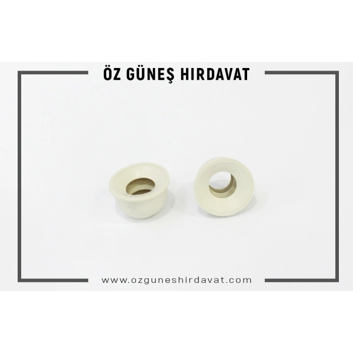 MUSLUK ADAPTÖR CONTA BEYAZ*100