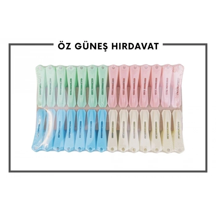 MANDAL PLASTİK 28Lİ*96