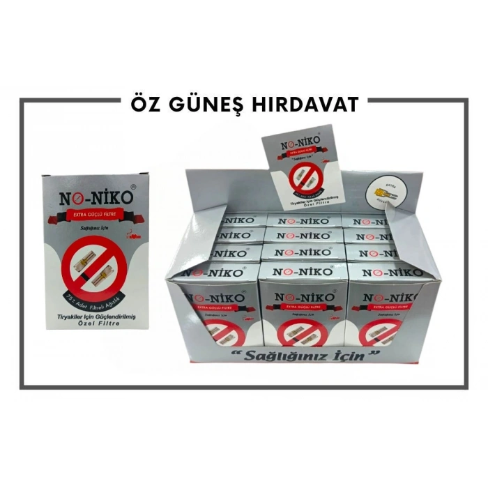 NO NİKO SİGARA FİLİTRE 75Lİ BÜYÜK*24