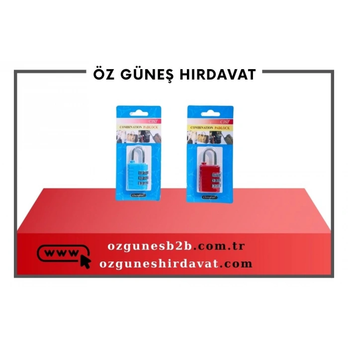 SELF SUN ŞİFRELİ ASMA KİLİT NO:19H