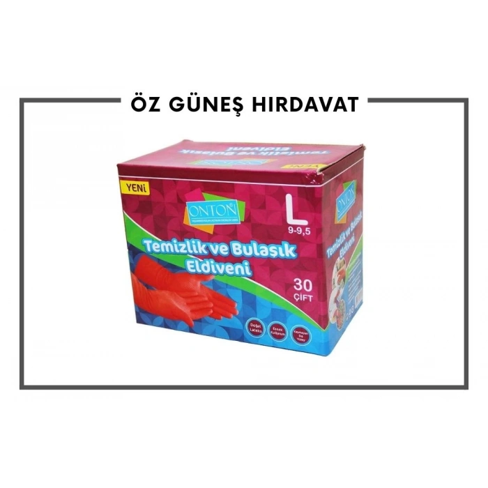 ONTON BULAŞIK ELDİVEN L 9/9,5