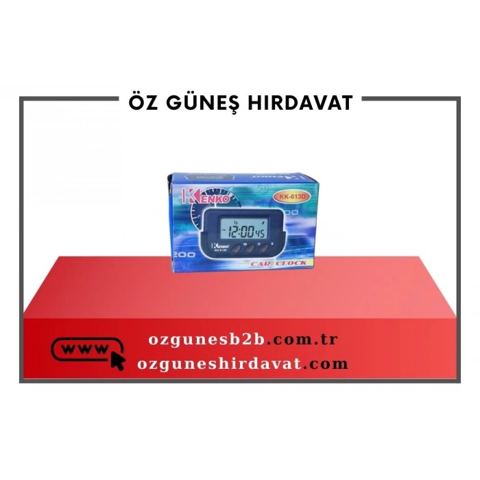 KENKO OTO SAATİ SANİYELİ 613D*600