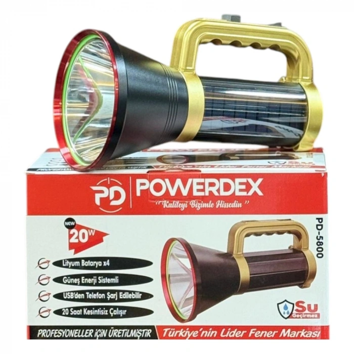 POWERDEX PD-5800 EL FENERİ*12