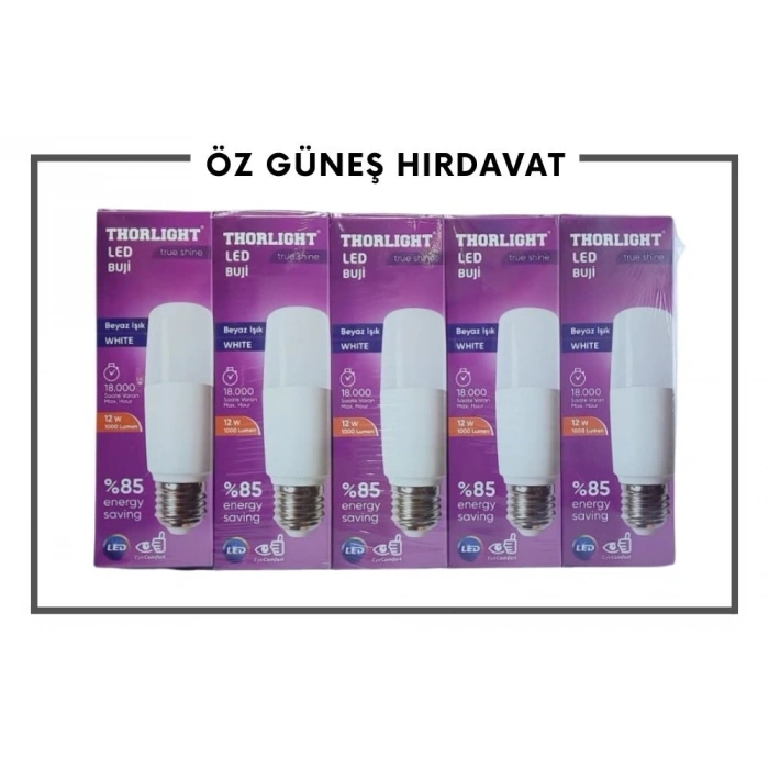 THORLIGHT BUJİ LED 12W AMPUL*10