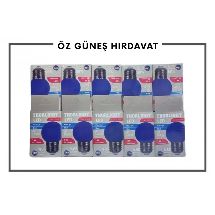 THORLIGHT GECE AMPUL (MAVİ)