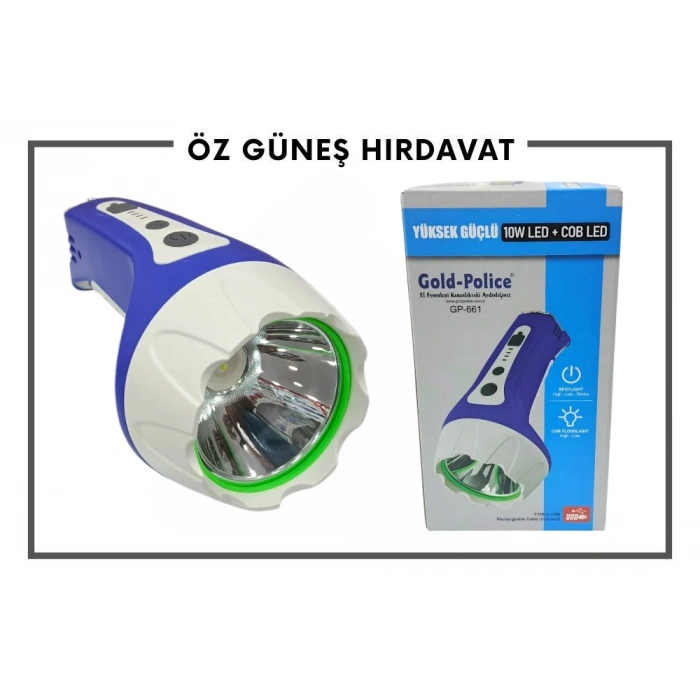 GOLD POLİCE EL FENERİ GP-661*72