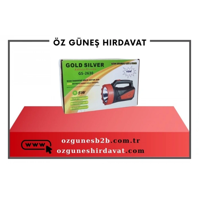 GOLD SİLVER GS 2630 FENER 1 LED