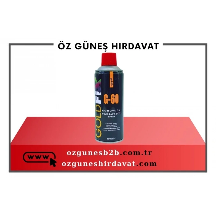 GOLDFİX G 60 YAĞLAYICI 400ML*20