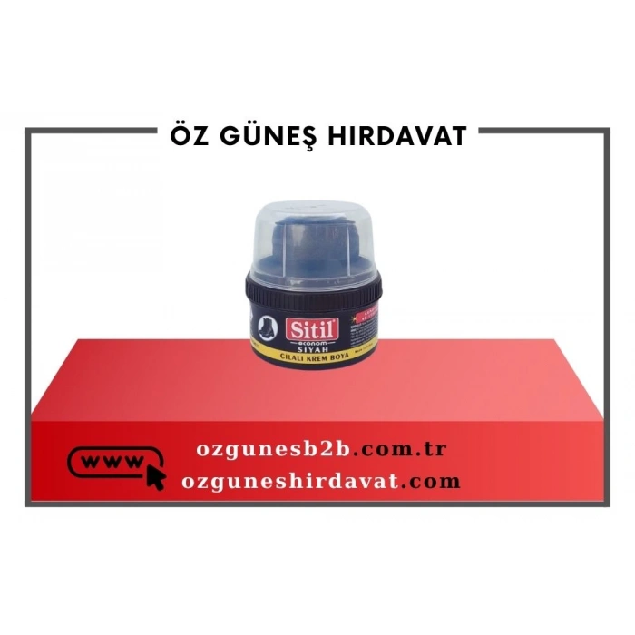SİTİL 175 GR BOYA (SİYAH)*48