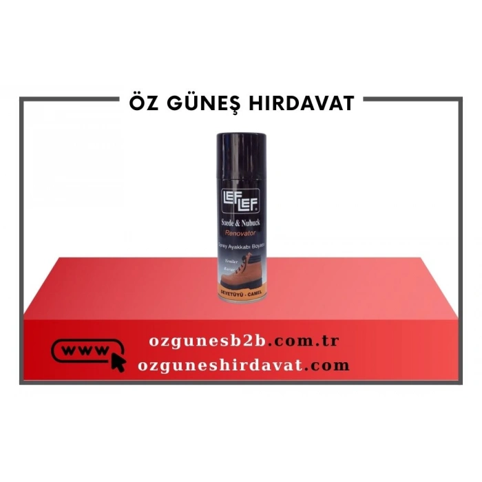 LEFLEF SÜET SPREY BOYA (DEVE TÜYÜ)*48