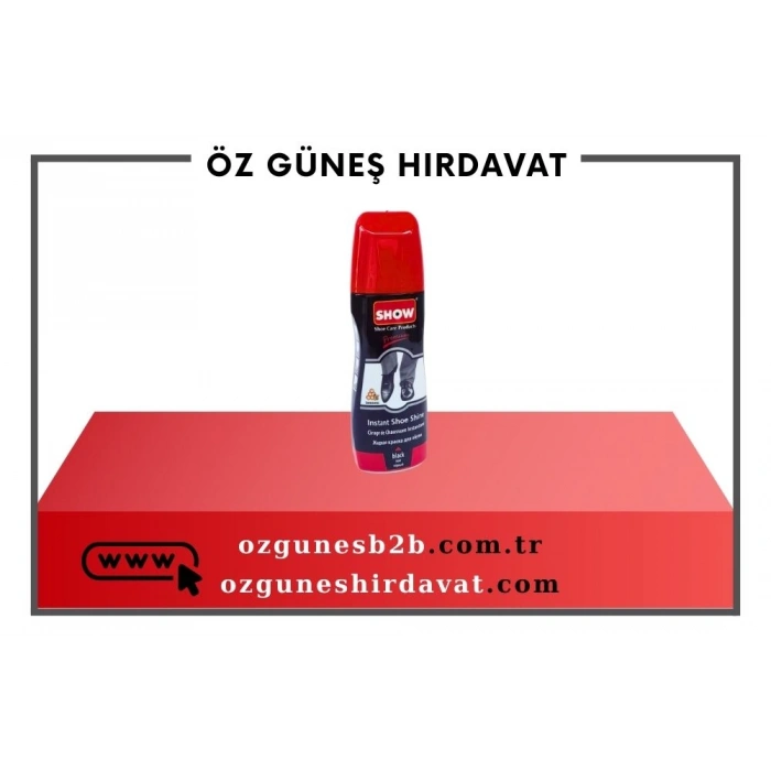 SHOW LİKİT BOYA 75 ML SİYAH*96