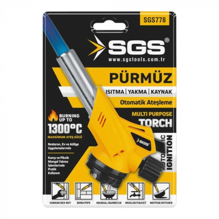 SGS PÜRMÜZ KAFASI SGS781-SGS778