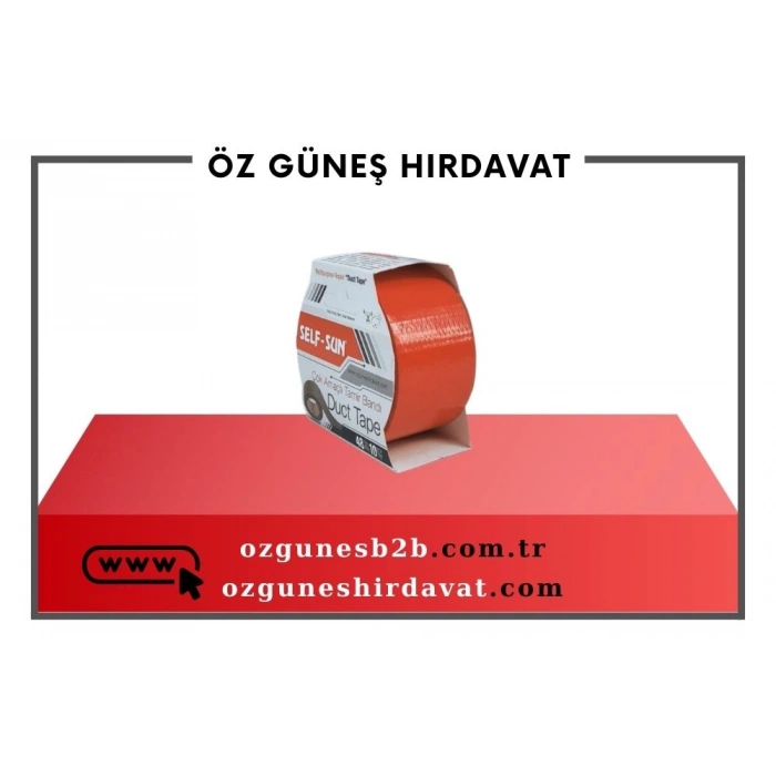 TAMİR TAKVİYE BANDI 10MT (KIRMIZI)*36