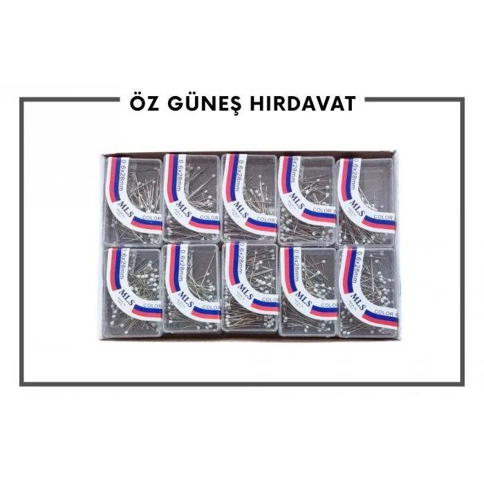 TOPLU İĞNE MİNELİ 100 LÜ (BEYAZ)