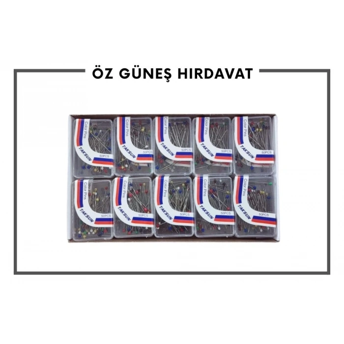 TOPLU İĞNE MİNELİ 50 Lİ (KARMA)