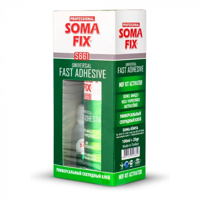 SOMAFİX S661 HIZLI YAPIŞTIRICI 100 ML*72