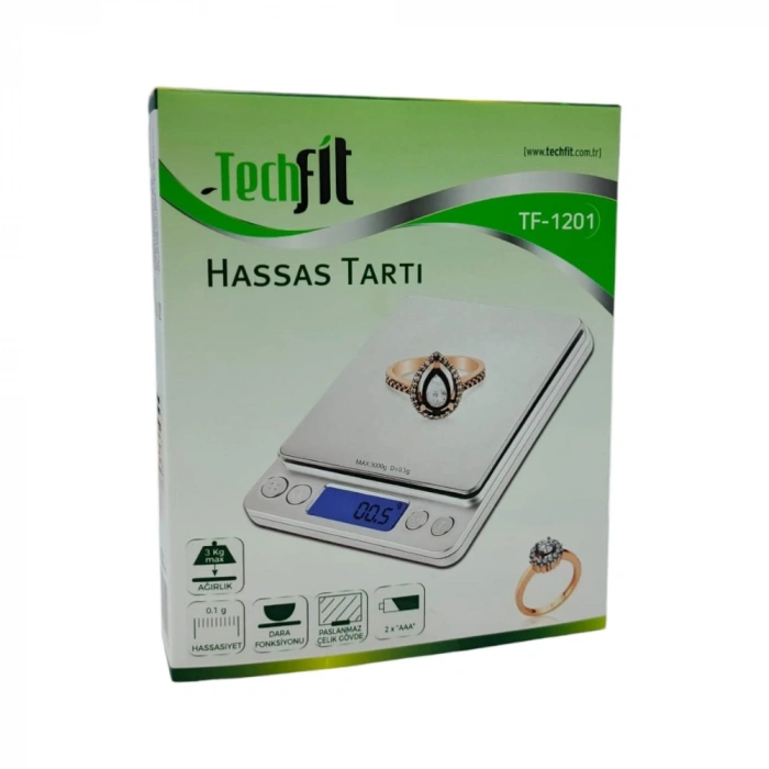 TECHFİT TF 1201 HASSAS TERAZİ*24