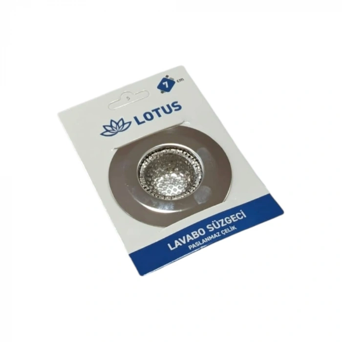 LOTUS ÇELİK LAVABO SÜZGEÇ LS101*720