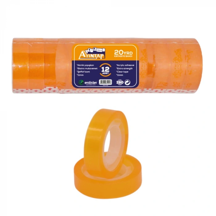 AYINTRAP 20 YRD KIRTASİYE BANDI 12Lİ