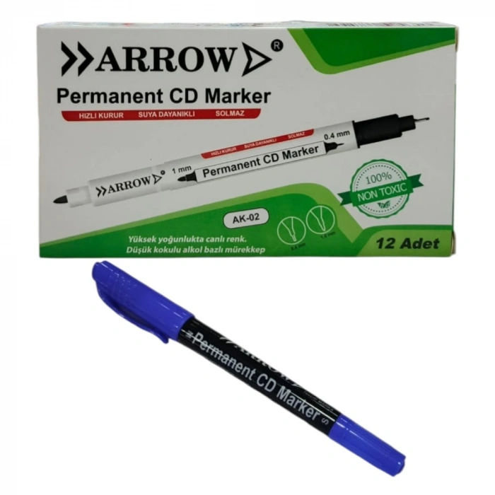 ARROW CD KALEMİ MAVİ