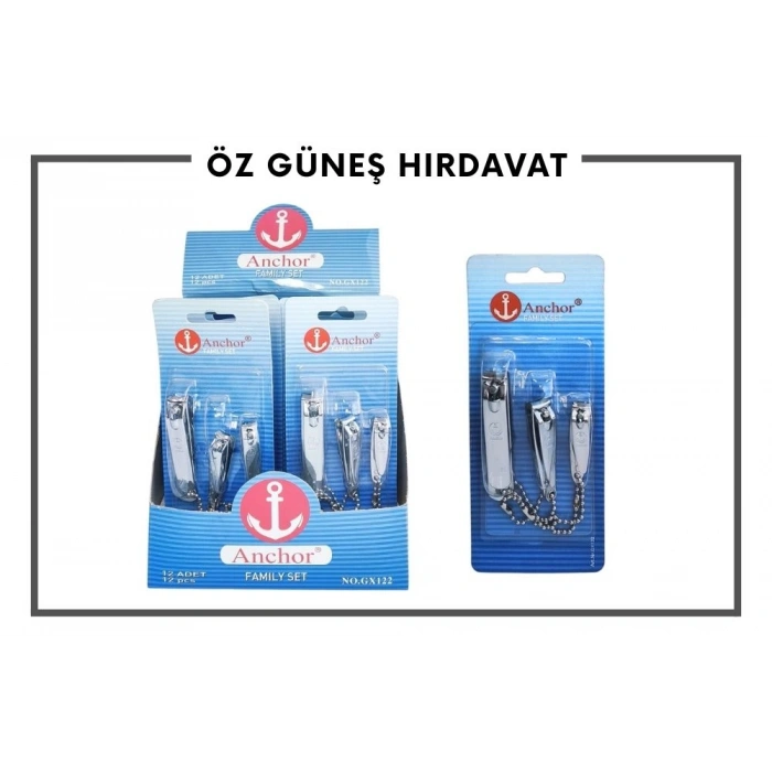 ANCHOR 3 LÜ TIRNAK MAKASI NO:122