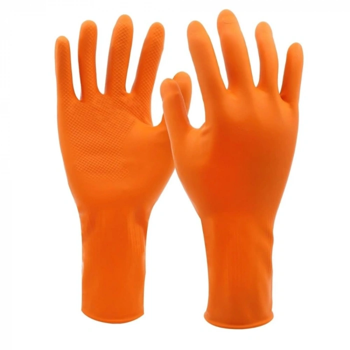 BAYEL KAUÇUK ELDİVEN TURUNCU XL EL440