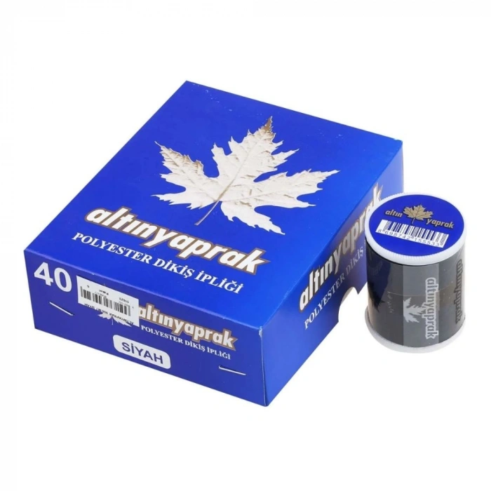 ALTIN YAPRAK MAKARA İP 900 MT SİYAH