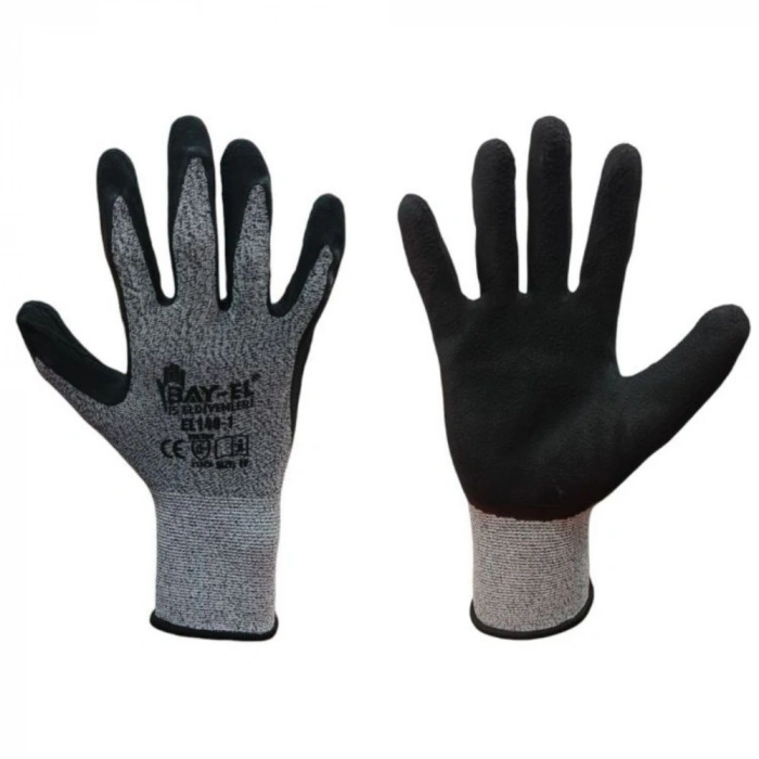 BAYEL SİYAH MONTAJ ELDİVENİ EL330-340