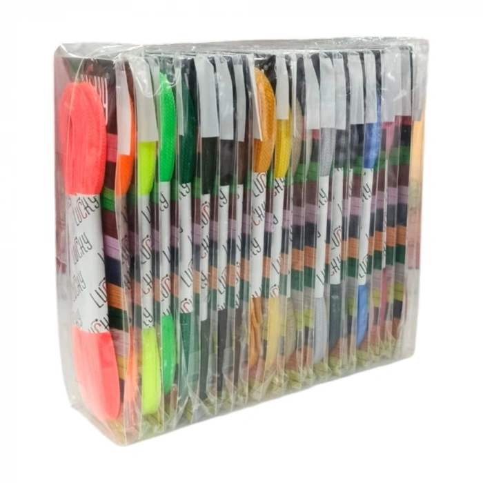 AYAKKABI BAĞCIK TEKLİ (RENKLİ)*20