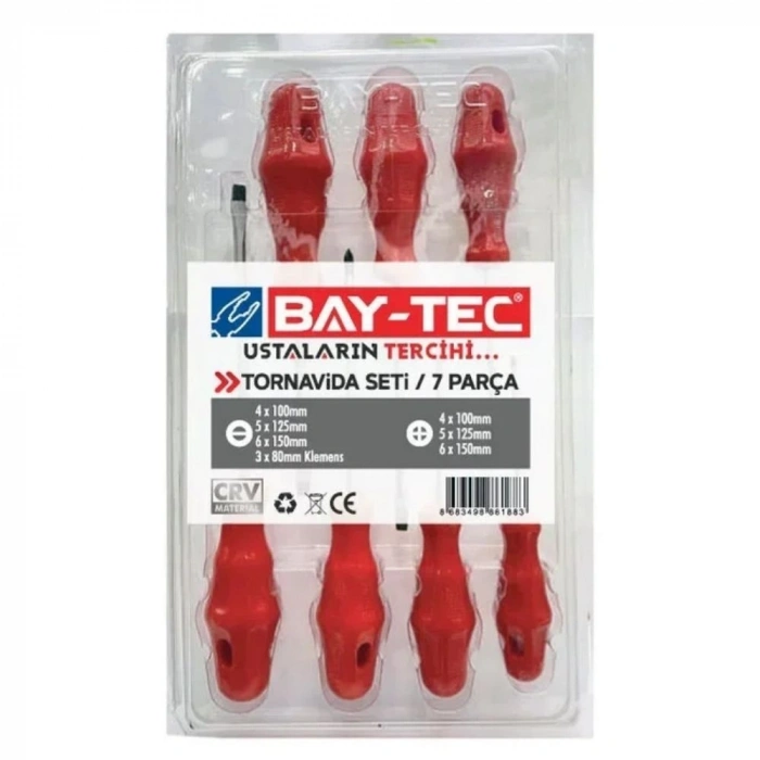 BAYTEC TORNAVİDA SET 7Lİ MK4508-4