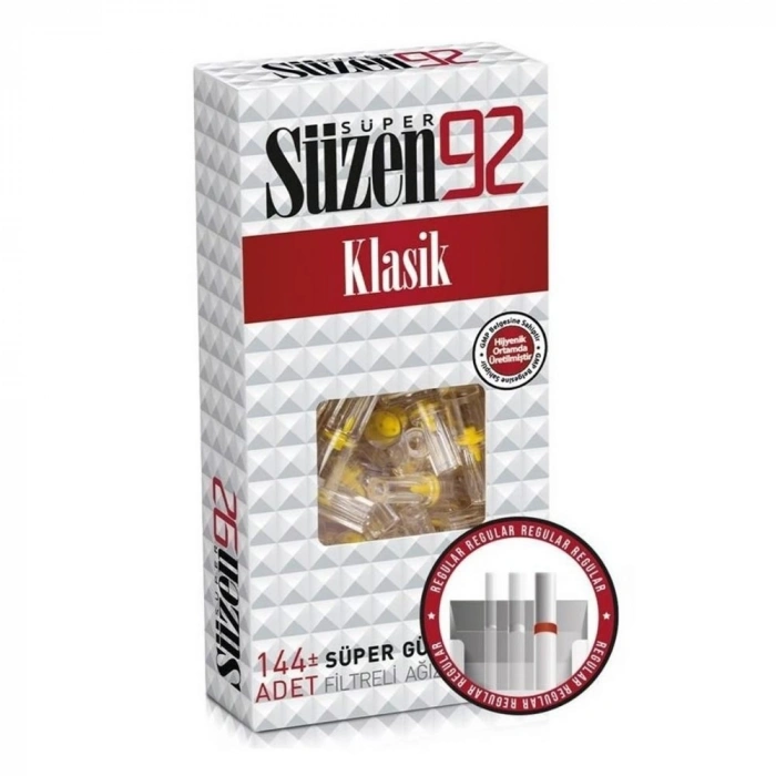 SÜZEN 92 SİGARA FİLTRE 144LÜ BÜYÜK