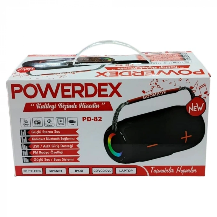 POWERDEX PD-82 HOPARLÖR SES BOMBASI
