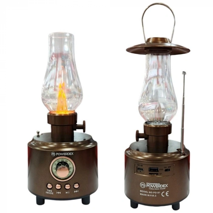 POWERDEX PD-81 DEKORATİF LAMBA - RADYO