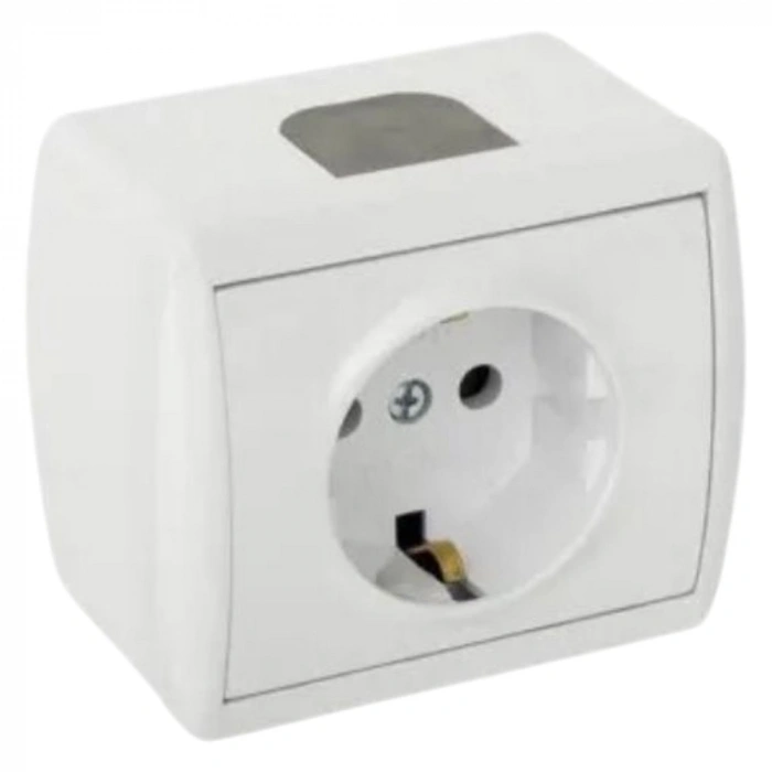 ATOM SIVA ÜSTÜ TOPRAKLI PİRİZ*120