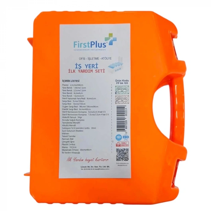 FIRSTPLUS İLK YARDIM SETİ*12