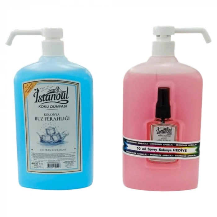 İSTANBUL KOLONYA 900 ML MİX KARMA*12