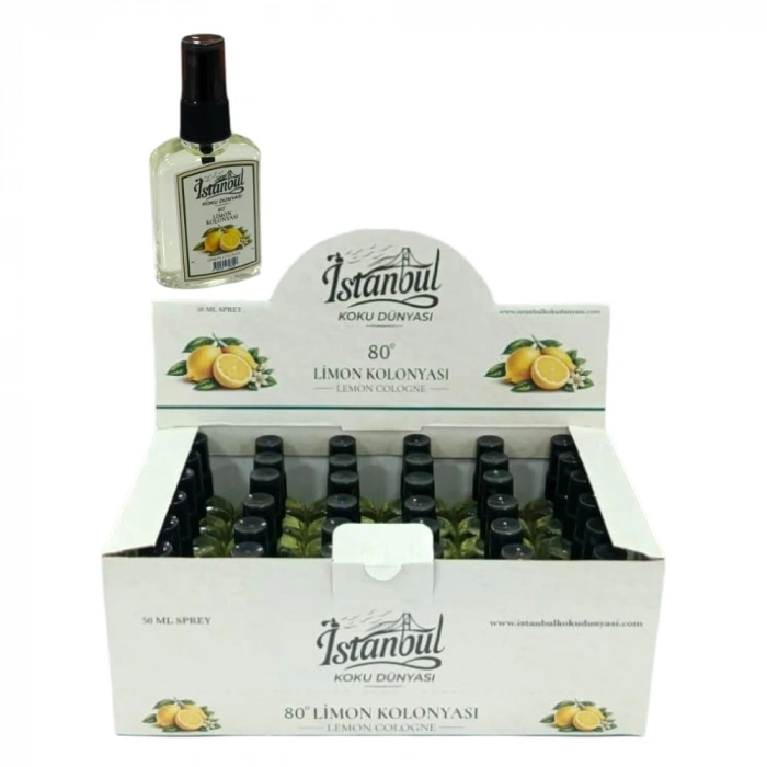 İSTANBUL KOLONYA  50ML LİMON*36