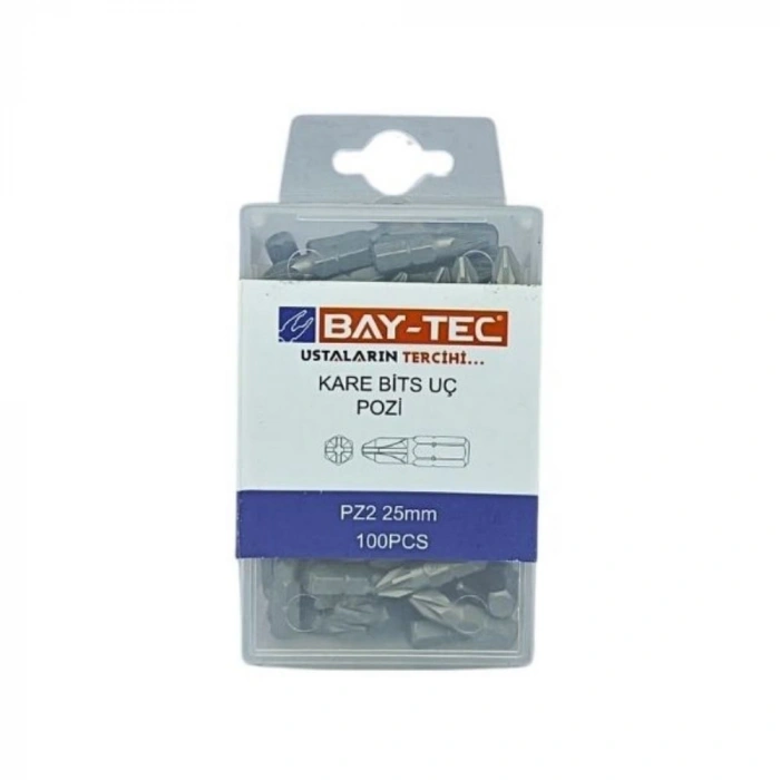 KARE YILDIZ BİTS UÇ PZ  2X25MM MU1910