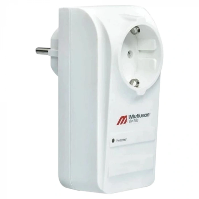 MUTLUSAN TEKLİ ŞOK KORUMALI PRİZ