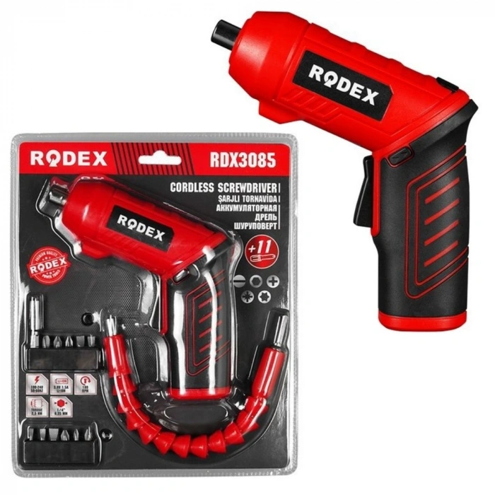 RODEX ŞARJLI TORNAVİDA NO:RDX3085*20