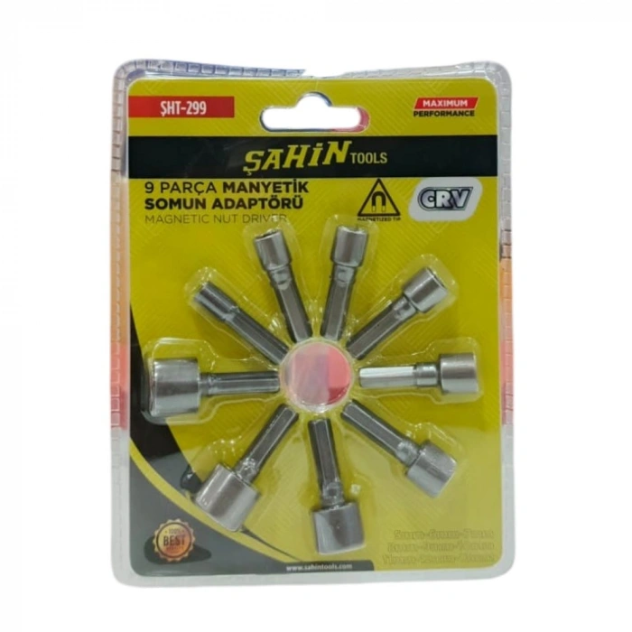 ŞAHİN SOMUN ADAPTÖRÜ SETİ 9 PCS ŞHT299