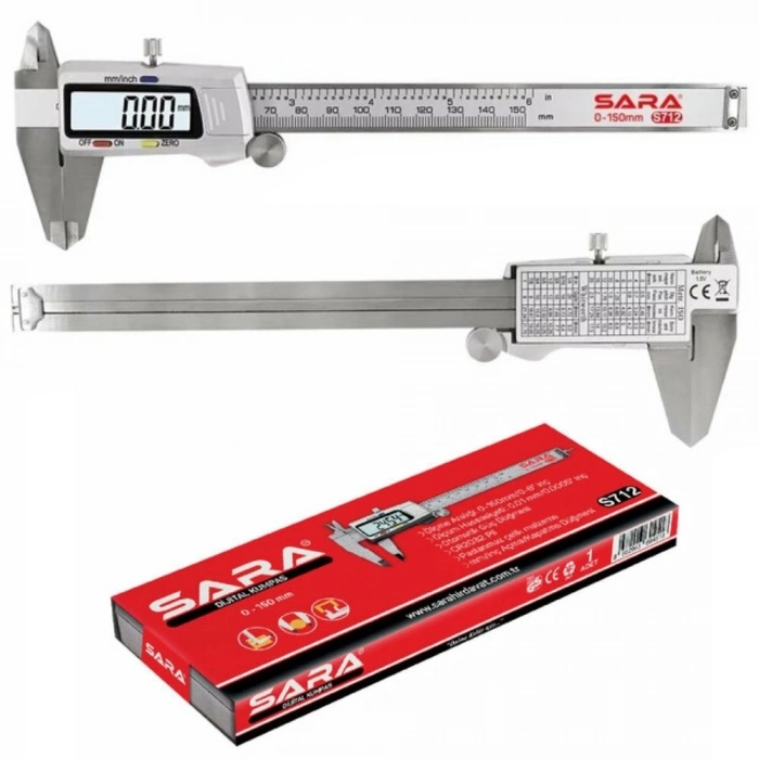 SARA S712 DİJİTAL KUMPAS*50