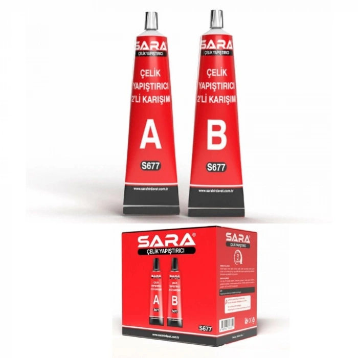 SARA S677 ÇELİK YAPIŞTIRICI*288