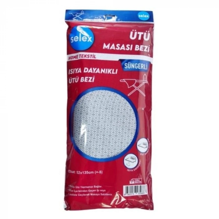 ÜTÜ MASASI BEZİ SÜNGERLİ*100